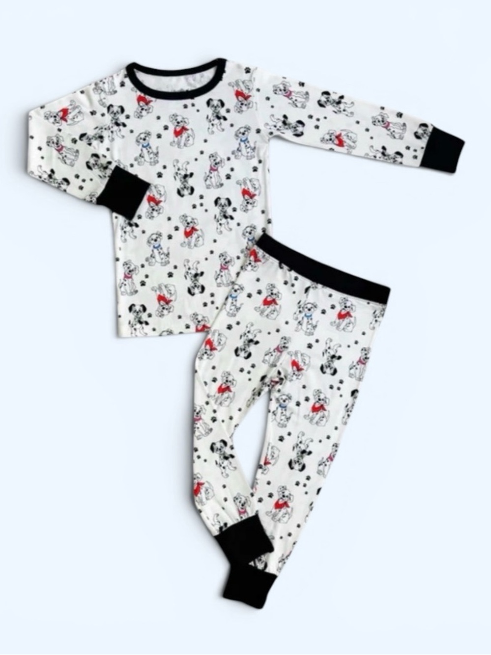 NIB 101 Dalmatians Bamboo Pj Set